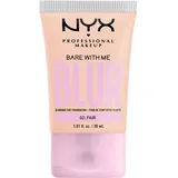 NYX Professional Makeup Bare With Me Blur Skin Tint Foundation 02 fair 30 ml