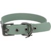 Hunde-Halsband CityStyle L: Halsumfang 45-52cm/25mm Salbei - Hochwertiges PVC Halsband für große Hunde, verstellbar, wasserabweisend & abwischbar, 1971719