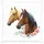 Herding Young Collection Young Collection Pferd Renforcé weiß 135 x 200 cm + 80 x 80 cm