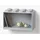 Room Copenhagen LEGO Regal Brick 8 Shelf 8-tlg. grau