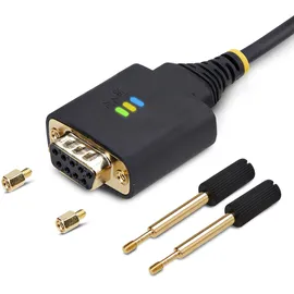Startech USB-A auf DB9 3 m Schwarz