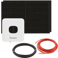 Growatt Balkonkraftwerk Growatt MIC 750 0,75kW mit 800W Solarpanel