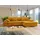 Mirjan24 Ecksofa Orange, 6-Sitzer, Ottomane rechts,L-Form, 310x175 cm, Wohnzimmer, Sofas & Couches, Wohnlandschaften, Ecksofas