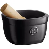 Emile Henry Mörser Groß Truffe schwarz
