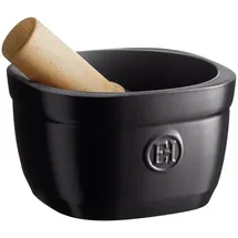 Emile Henry Mörser Groß Truffe schwarz