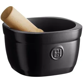 Emile Henry Mörser Groß Truffe schwarz