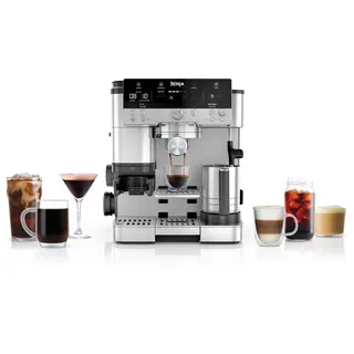 Ninja ES601EU LuxeTM Café Espressomaschine Schwarz/Eedelstahl