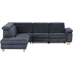 Kollektion Kraft Ecksofa  Beata ¦ blau ¦ Maße (cm): B: 270 H: 80 T: 233