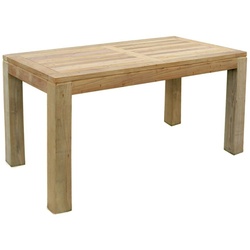 Gartentisch Esstisch Teakholz 180x90x75cm