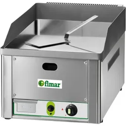 Gas Griddleplatte Frytop - FIMAR - FRY1LMC - Glatt/Verchromt