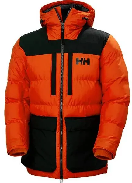 HELLYHANSEN Herren Mantel PATROL PARKA, PATROL ORANGE, S