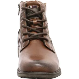 Tom Tailor Schnürstiefel in braun 40