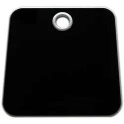 Personenwaage für Hotelzimmer SCALE Schwarz mit Aufhängehaken