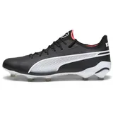 Puma King Ultimate Fg/Ag Unisex Leichtathletikschuhe, Black White Fire Orc, 48,5 EU, Schwarz, 48.5 EU - 48.5 EU