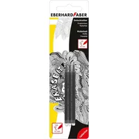 Eberhard Faber 582191 Ersatzminen für radierbaren Gelschreiber, 3 Stück