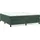 vidaXL Boxspringbett mit Matratze Dunkelgrün 180x200 cm Samt