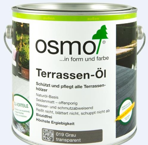 Osmo Terrassen-Öl 750 ml grau