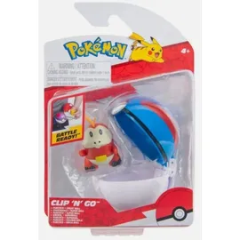 Pokémon Fuecoco Clip N Go Figur Mehrfarbig