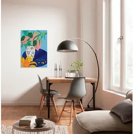 KOMAR Canvasbild Funky Vase - 60 cm - Bild Auf Keilrahmen - Modern