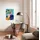 KOMAR Canvasbild Funky Vase - 60 cm - Bild Auf Keilrahmen - Modern