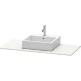 Duravit Konsole XSquare 80x55cm, Nord we s-matt, m 1 Ausschnitt