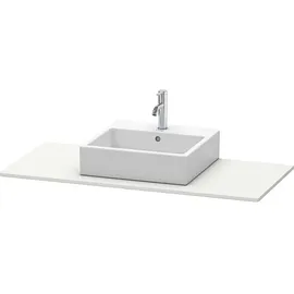 Duravit Konsole XSquare 80x55cm, Nord we s-matt, m 1 Ausschnitt