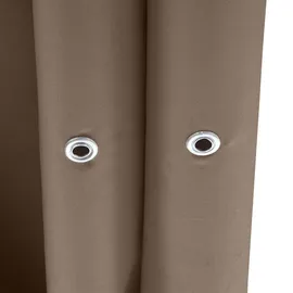 Mendler Pergola Avila 3,50 x 3,50 m inkl. Schiebedach taupe