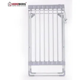 HERZBERG Home & Living Herzberg HG-8070: Elektrischer Wäschetrockner - Weiß