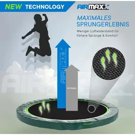 Kinetic Sports Bungee Safety Elite 366 cm inkl. Sicherheitsnetz grün