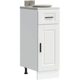 vidaXL Unterschrank Porto 100 x 60 x 82,5 cm Weiß
