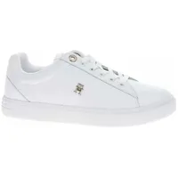 Tommy Hilfiger Essential Elerated Court Damen Sneaker in Weiß, Größe 37 - 37