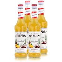 Monin Sirup Pina Colada 700ml - Cocktails Milchshakes Kaffeesirup (4er Pack)