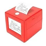 Fabater Smart AI Voice Sticker Printer Box, 2,8-Zoll-Bildschirm, Stickerdrucker für Kinder mit Farbstiften und Druckpapier, Sprachaktivierte Thermodrucker für Lerntagebuch