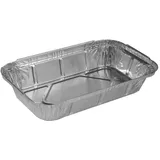 Papstar Starpak Schalen, Alu eckig 0,65 l 3,4 cm x 13 cm x 22 cm