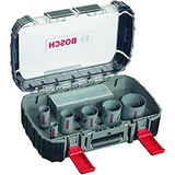 Bosch Accessories Bosch Professional 11-teiliges HSS Bimetall Lochsägen Set (für Metall, Aluminium, rostfreiem Edelstahl, Kunststoffen und Holz, Ø 22–65 mm, Zubehör Bohrmaschine)