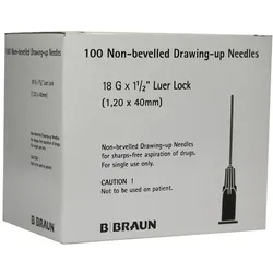 Sterican Kanülen 18 Gx1 1/2 1,1x40 blunt 100 St