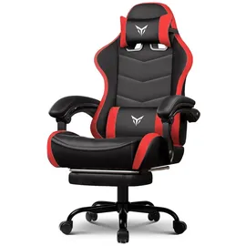 GTPLAYER Gaming Stuhl Holz Rot