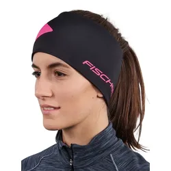 FISCHER HEADBAND OBERSTDORF - Uni., black/neon pink 952