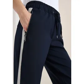 Cecil Style Tracey Stoffhose Blau L 42