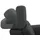 Home Affaire Couch Kunstleder 2-Sitzer Grau