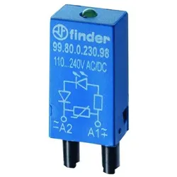 Entstörmodul Varistor 110-240VAC LED UC mit LED-Anzeige
