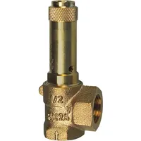 Riegler Eck-Sicherheitsventil, Flüssigkeiten, G 3/4, Ansprechdruck 3 bar