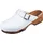 Woody Manu 6526 weiss weiss Glattleder für Damen, weiß, Größe 41 EU