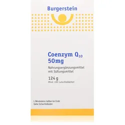 Burgerstein Coenzym Q10 Pastillen mit dem Coenzym Q10 124 g