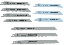 Säbelsägeblätter für Holz und Metall 10 tlg.