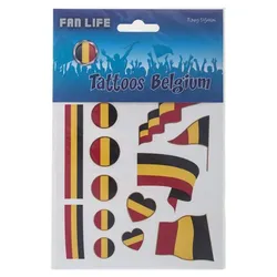 Tattoo-Set Belgien
