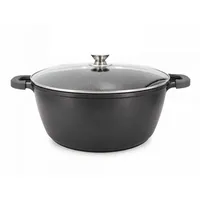 Cheffinger XXL Kochtopf mit Deckel ø44 cm mit Marmorbeschichtung