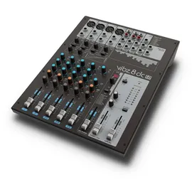 LD SYSTEMS VIBZ 8 DC - 8-Kanal Mischpult mit DFX und Kompressor