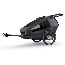 Croozer Kid Yuuna Kinderanhänger schwarz 2025