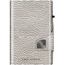 Tru Virtu Click & Slide Wallet Silver Metallic/Silver